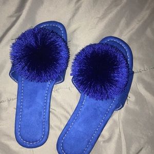 💙Blue sandals. Size 5